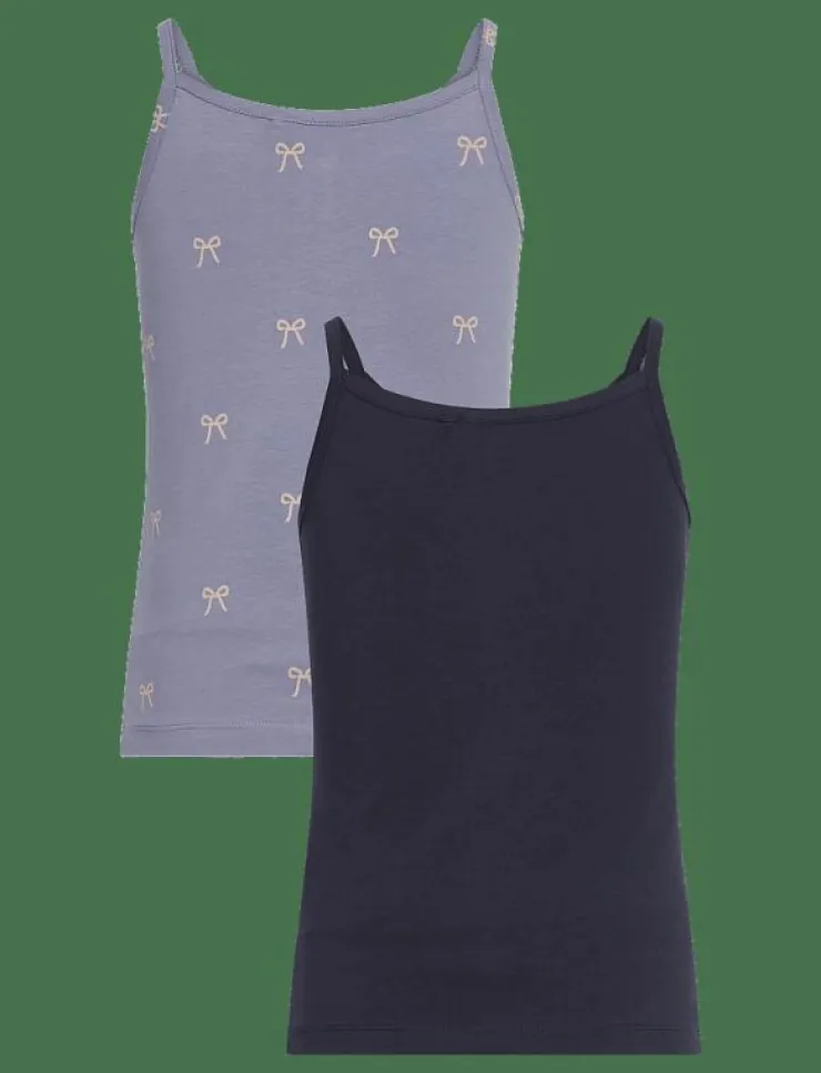 The New TN Strap Top 2-Pack - Ärmlösa|Barn Flerpack