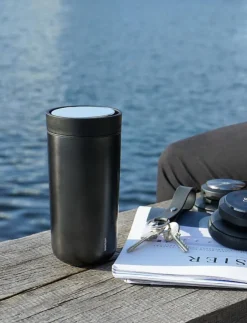 Stelton Muggar & Koppar|To Go Click termosmugg 0.4 l. black metallic - Termosmuggar