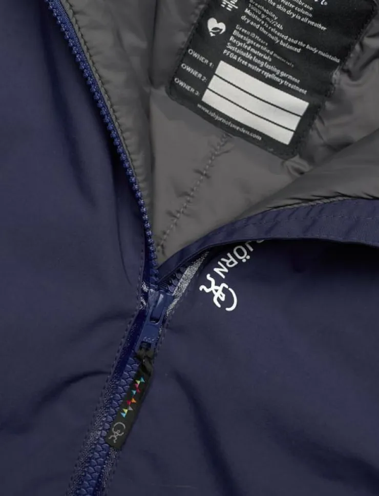 ISBJÖRN of Sweden TODDLER padded Jumpsuit with fur Mole 74 - Overaller|Barn Vinterkläder