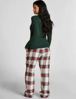 Hunkemöller TOP LS CREW RIB COTTON - Överdelar|Kvinnor Pyjamas & Loungewear