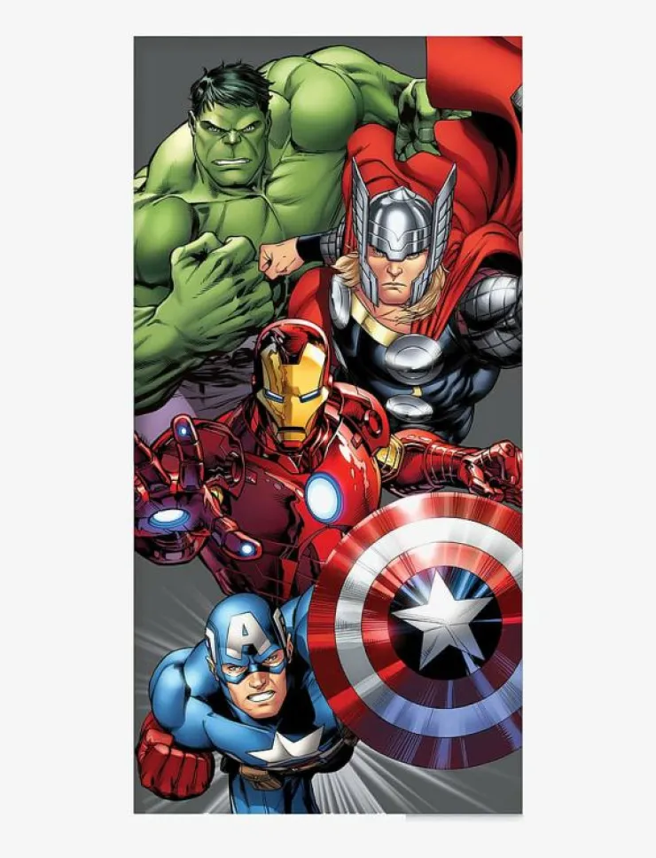 BrandMac Towel Avengers 4421 - 70x140 cm - Handdukar|Barn Bada|Bada