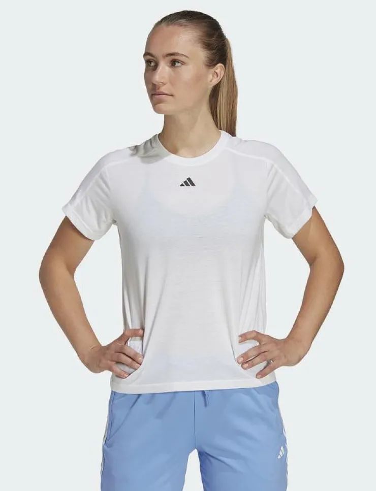 Kvinnor adidas Performance Toppar & T-Shirts|TR-ES CREW T - T-Shirts