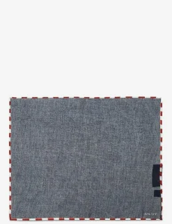 AN IVY Tricolore Borders Navy - Näsdukar| Slipsar & Accessoarer