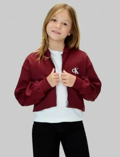 Barn Calvin Klein Jackor|TRICOT BOMER JACKET - Bomberjackor