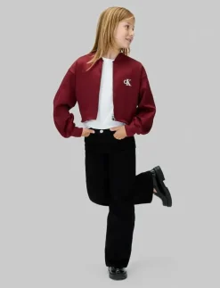 Barn Calvin Klein Jackor|TRICOT BOMER JACKET - Bomberjackor