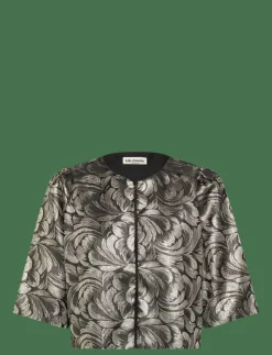 Kvinnor Lollys Laundry Kavajer|TrineLL Short Jacket 3/4 - Långärmade blusar