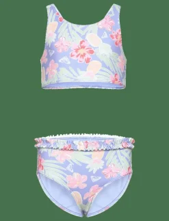 Barn Roxy Badkläder|TROPICAL STORY CROP TOP SET - Bikini