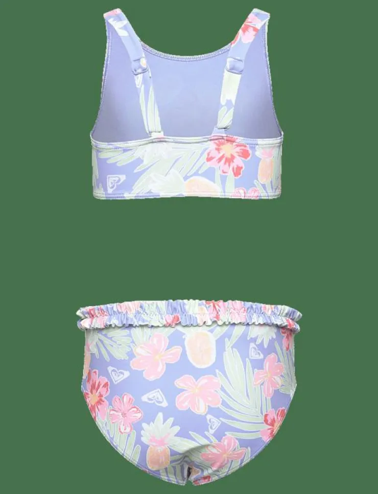 Barn Roxy Badkläder|TROPICAL STORY CROP TOP SET - Bikini