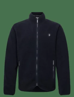 U.S. Polo Assn. TROY REG ZI USPA M FLEECE - Mellanlager| Sweatshirts & Huvtröjor