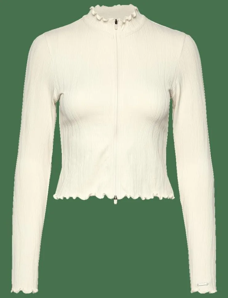 Kvinnor aim´n Toppar & T-Shirts|Tulip Zip Jacket - Långärmade tröjor