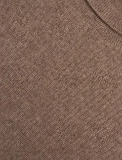 Davida Cashmere Turtleneck Rib T-shirt - Polotröjor|Kvinnor Stickat