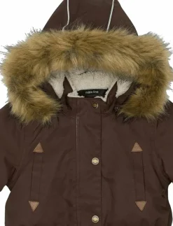 Barn mikk-line Jackor|Twill Nylon Girl Parca - Parkas