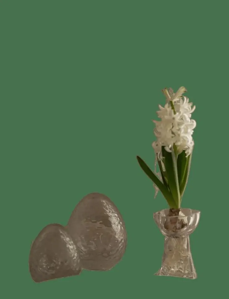Cooee Design Vaser|Twist Bulb vase 12cm Glass - Tulpanvas