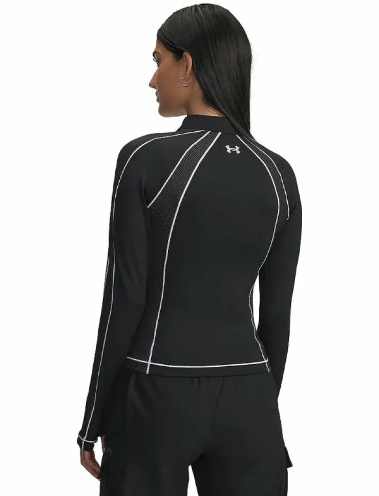 Kvinnor Under Armour Toppar & T-Shirts|UA ColdGear Novelty 1/2 Zip - Långärmade tröjor