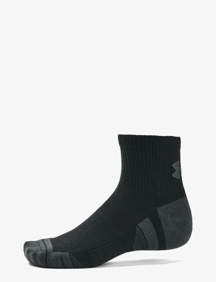 Under Armour UA Performance Tech 3pk Qtr - Strumpor| Underkläder|Strumpor