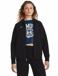 Kvinnor Under Armour Sweatshirts|UA Rival Fleece FZ Hoodie - Huvtröjor