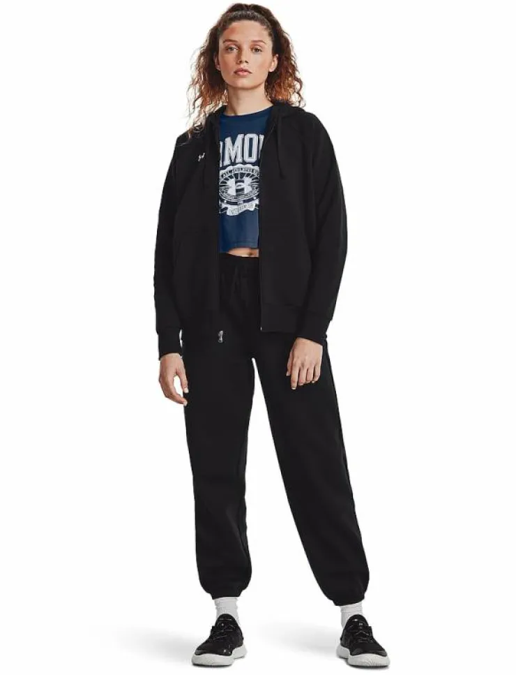 Kvinnor Under Armour Sweatshirts|UA Rival Fleece FZ Hoodie - Huvtröjor