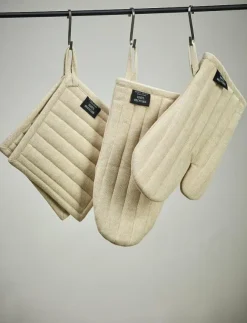 Noble House Kökstextilier|Kökstextilier|UGNSVANTE GRODA RONJA GRS BEIGE 15x30 - Grytlappar