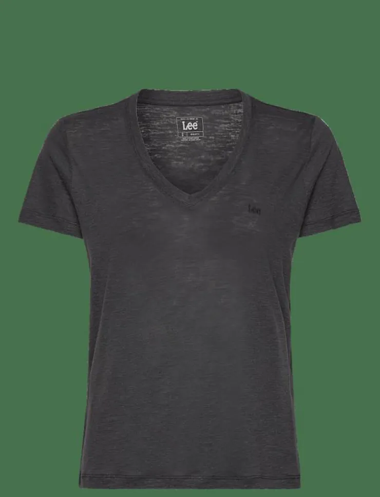Kvinnor Lee Jeans T-Shirts & Toppar|V NECK TEE - T-shirts