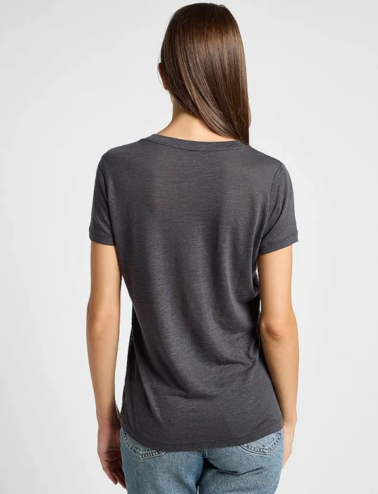 Kvinnor Lee Jeans T-Shirts & Toppar|V NECK TEE - T-shirts