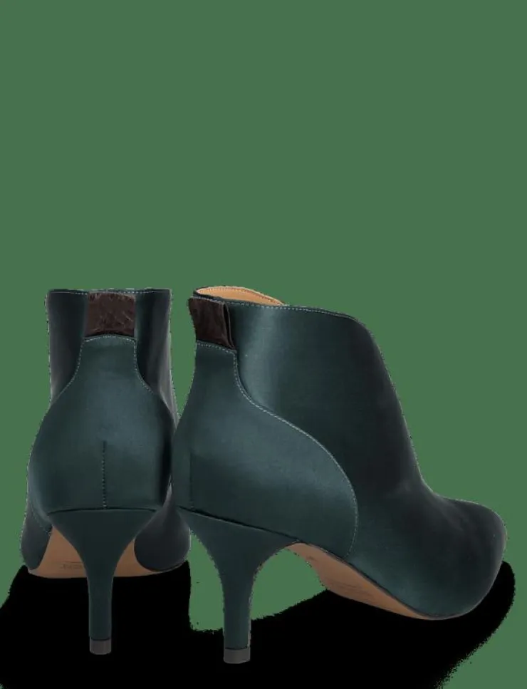 WODEN Valentine Low Cut Satin - Pumps|Kvinnor Högklackade Skor