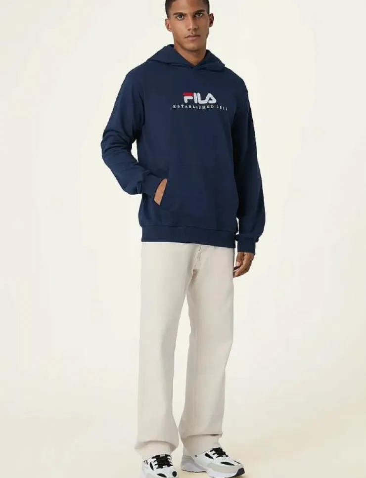 FILA VALSERA regular logo hoodie - Huvtröjor| Sweatshirts