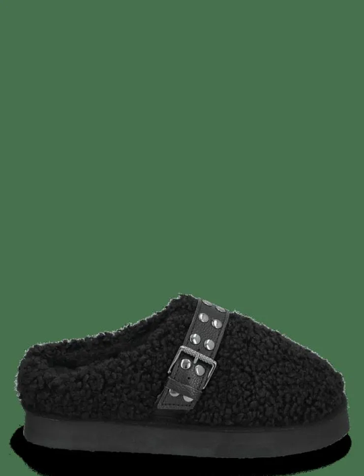Kvinnor Bianco Tofflor|Mules & Slip-Ins|Varm Flatform Slip In #SU - Platta mules