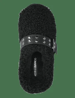 Kvinnor Bianco Tofflor|Mules & Slip-Ins|Varm Flatform Slip In #SU - Platta mules