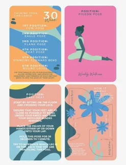 Gift Republic Spel & Pussel|Veckans Välmående Yoga - Spel & pussel