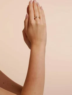 Kvinnor SNÖ of Sweden Smycken|Veil crystal ring - Onesize - Ringar