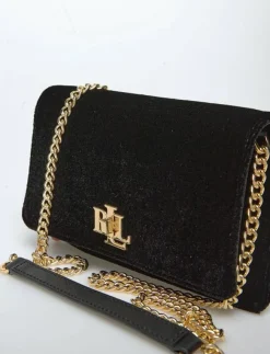 Lauren Ralph Lauren Velvet Crossbody Turn-Lock Tech Case - Handväskor|Kvinnor Handväskor|Crossbody Bags