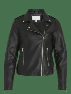 Vila VICARA COATED JACKET - NOOS - Skinnjackor|Kvinnor Jackor & Kappor