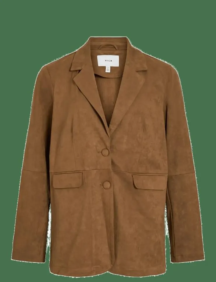 Vila VIHENA LOOSE BLAZER /LN - Enkelknäppta kavajer|Kvinnor Kavajer