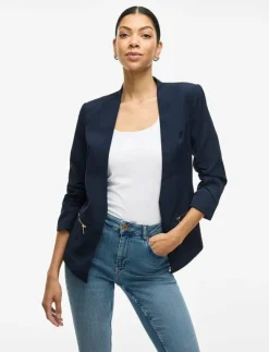 Kvinnor Vila Kavajer|VIJOY 3/4 BLAZER - NOOS - Enkelknäppta kavajer