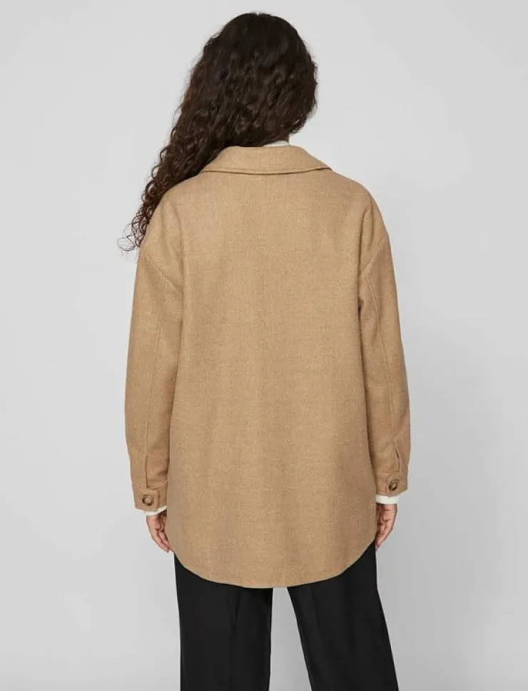 Vila VIKIMMI SHIRT L/S JACKET - NOOS - Overshirts|Kvinnor Overshirts