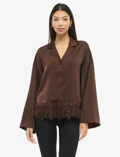 Kvinnor Vila Blusar & Skjortor|VILEA SHIRT - Långärmade