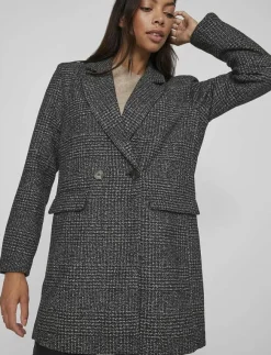 Vila VILEY BLAZER JACKET - NOOS - Ullkappor|Kvinnor Kavajer