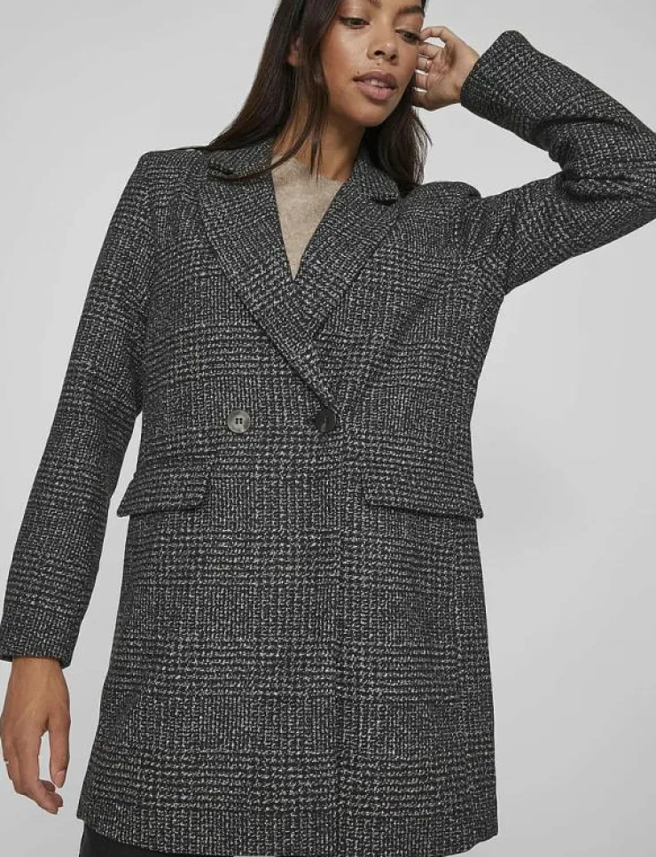 Vila VILEY BLAZER JACKET - NOOS - Ullkappor|Kvinnor Kavajer