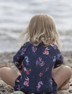 Filibabba Vilje – UV-dragt LS 1-2 år – Rainbow Reef - Baddräkt|Barn Badkläder