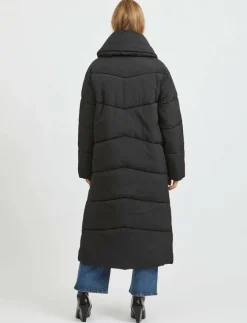 Vila VILOUISA PADDED COAT/PB - Dunkappor|Kvinnor Jackor & Kappor