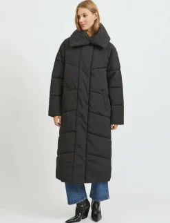Vila VILOUISA PADDED COAT/PB - Dunkappor|Kvinnor Jackor & Kappor