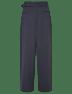 Kvinnor French Connection Byxor|VINNIE D.RING BELTED TROUSER - Kostymbyxor
