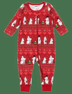 Martinex VINTERHJÄRTA PYJAMAS - One-sie|Barn Sovplagg