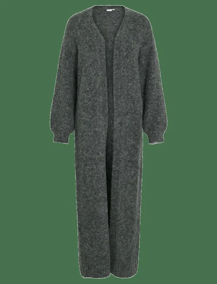Vila VINYNNI OPEN L/S LONG KNIT CARDIGAN/LN - Koftor|Kvinnor Stickat