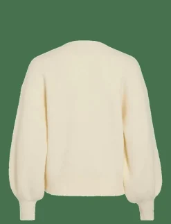 Kvinnor Vila Plus Size & Curvy|Stickat|VIRADIA L/S ROSE CARDIGAN - Koftor