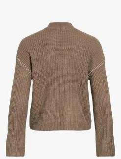 Vila VISIGGA L/S STITCH KNIT PULLOVER/KA - Stickat|Kvinnor Stickat