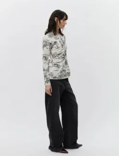 Day Birger et Mikkelsen Vito - Tactile Rayon - Långärmade blusar|Kvinnor Blusar & Skjortor