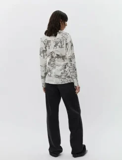 Day Birger et Mikkelsen Vito - Tactile Rayon - Långärmade blusar|Kvinnor Blusar & Skjortor