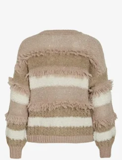 Vila VITURI O-NECK L/S SEQUIN KNIT TOP - Stickat|Kvinnor Stickat