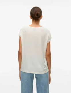 Vero Moda VMAVA PLAIN SS TOP JRS NOOS - T-shirts|Kvinnor Kläder